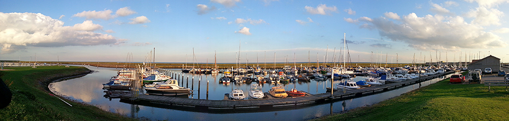 yachthafen texel panorama